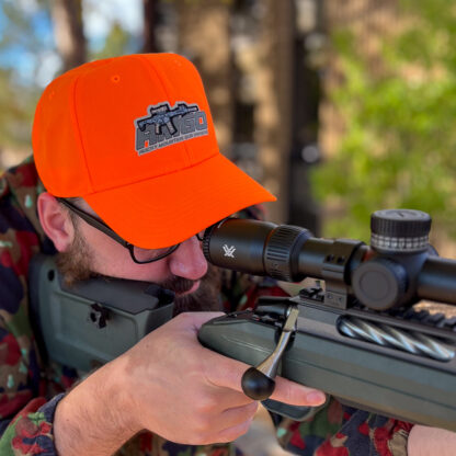 RMGO Blaze Orange Hunting Cap - Image 3